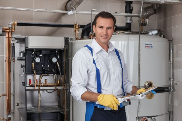 Professional boiler cleaning service